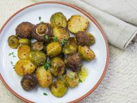 Gebackener Rosenkohl