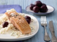 Gebratene Lachsfilets Rezept