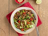 Gebratener Reis mit Edamame Rezept