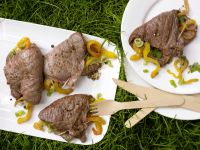 Gefüllte Rindfleischtaschen Rezept