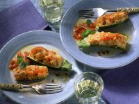 Gefüllte Zucchini Gefüllte Zucchini