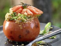Gegrillte Couscous-Tomaten Rezept