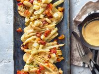 Gegrillter Fenchel mit Aprikosen und Scamorza Rezept