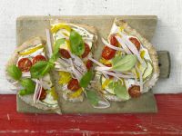 Gemüse-Dinkel-Fladen Rezept