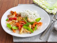 Gemüse-Hähnchengeschnetzeltes Rezept