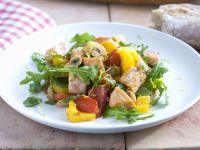 Gemüse-Lachs-Salat Rezept