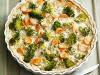 Gemüsequiche mit Möhren und Brokkoli Rezept