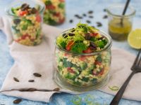 Gerstensalat mit Brokkoli und Tomate Rezept