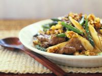 Geschnetzeltes mit Spargel Rezept