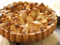 Gesunder Apfelkuchen mit Mürbeteig Rezept