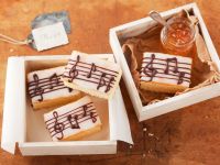 Glasierte Kuchenschnitten Glasierte Kuchenschnitten