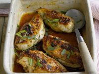 Glasiertes Hähnchen mit Honig Rezept