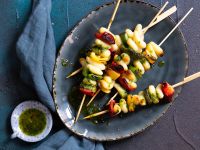 Gnocchi-Gemüse-Spieße Rezept