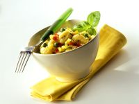 Gnocchi-Gemüsesalat Rezept