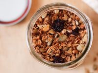 Granola mit Cranberries Rezept