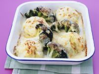 Gratinierter Blumenkohl und Brokkoli Rezept