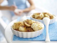 Gratinierter Porridge mit Bananen und Joghurt Rezept