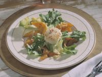 Gratinierter Ziegenkäse mit Endivie und Kürbis Rezept