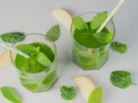 Green Smoothie mit Minze