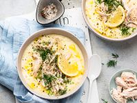 Griechische Zitronensuppe Rezept