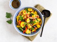 Griechischer Kartoffelsalat mit getrockneten Tomaten Rezept