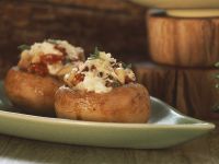 Große Champignons mit Füllung Rezept