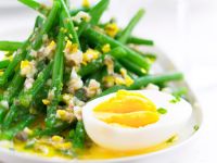 Grüne Bohnen mit Ei Rezept