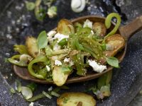 Grüne Kartoffelpfanne Rezept