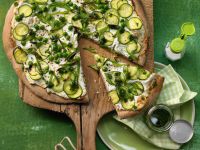 Grüne Pizza Rezept
