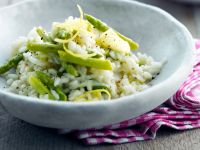 Grünes Spargelrisotto Rezept