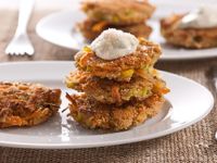 Grünkern-Gemüse-Puffer