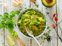 Guacamole mit Koriander Rezept