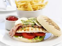 Hähnchen-Burger Hähnchen-Burger
