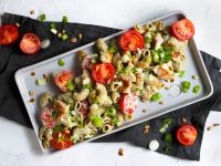 Hähnchen-Nudelsalat Rezept