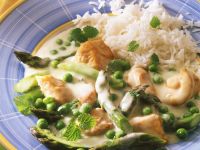 Hähnchen-Spargel-Frikassee Rezept