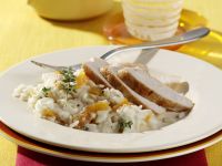 Hähnchenbrust mit Aprikosen-Thymian-Reis Rezept