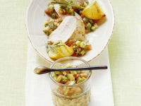 Hähnchenbrust mit Avocado-Tomaten-Salsa Rezept