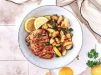 Hähnchenbrust mit Zucchini-Zitronen-Pfanne Rezept