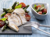 Hähnchenbrust mit Spargel Rezept