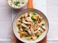 Hähnchengeschnetzeltes mit Pilzen Rezept
