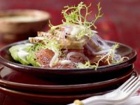 Hähnchensalat mit Avocado Rezept