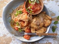 Hähnchenscheiben in Käsepanade Rezept