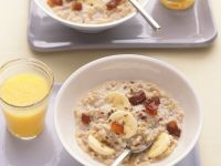 Haferbrei mit Banane und Honig Rezept