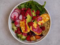 Halloumi-Salat Rezept