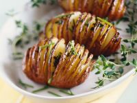 Hasselback-Kartoffeln Rezept