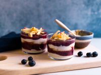 Heidelbeer-Cashew-Quark Rezept