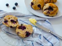 Heidelbeer-Kokos-Brötchen Rezept