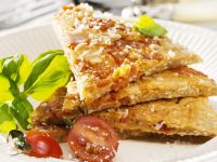 Herzhafte Tomaten-Eierkuchen Herzhafte Tomaten-Eierkuchen
