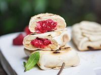 Himbeer-Ricotta-Päckchen Rezept