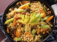 Hirse-Gemüsepfanne Rezept